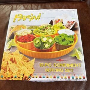 Parini 10-Piece Condiment Serving Set